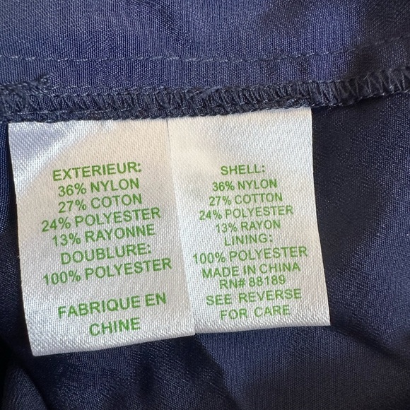 Lilly Pulitzer Jackelin Romper True Navy Fern Gallery Lace Size 10 style 30779 - Picture 3 of 10